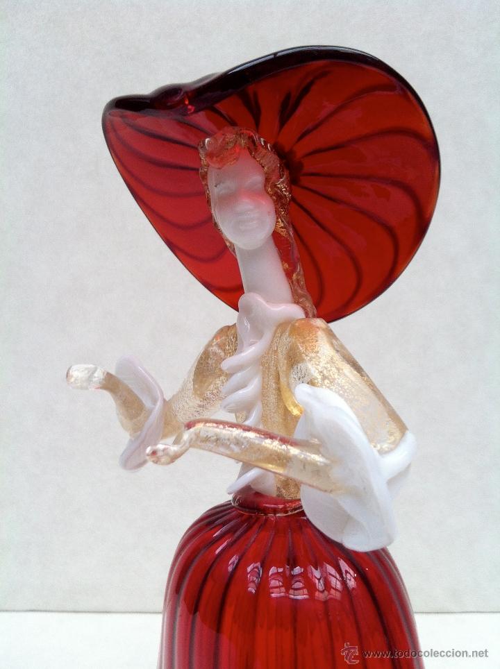 Antig&uuml;edades: FIGURIN  VENECIANO MURANO - Foto 6