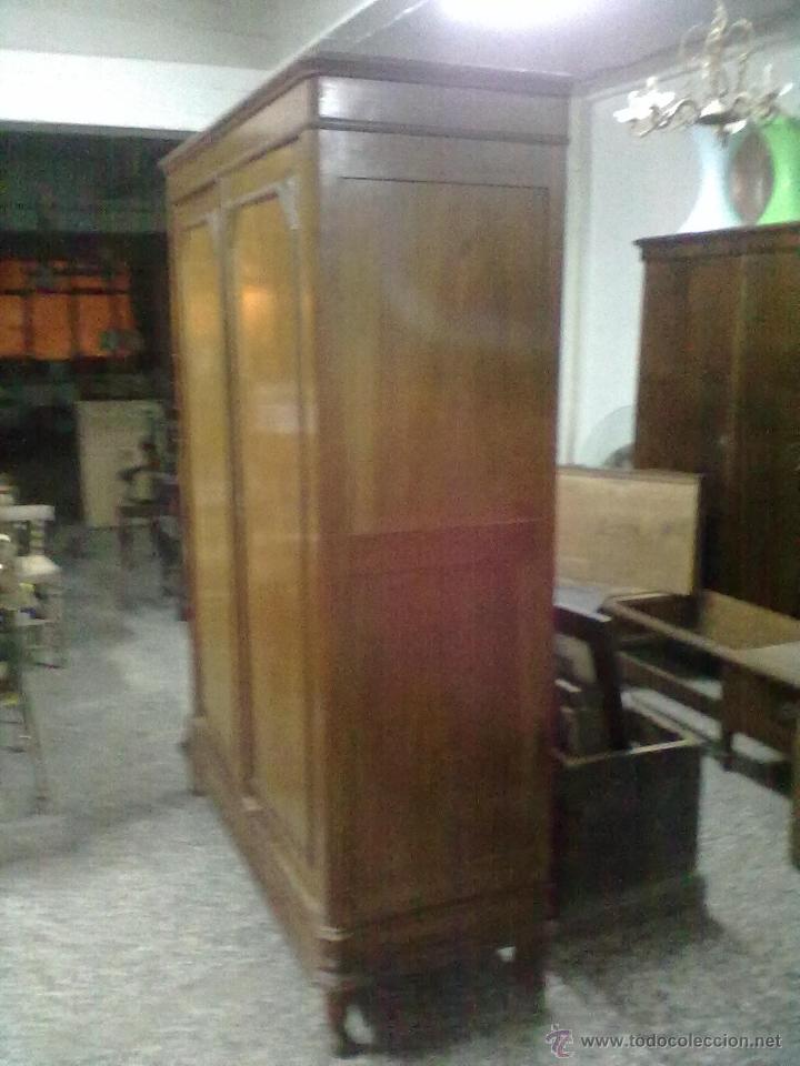 Antig&uuml;edades: ARMARIO CAOBA PARA RESTAURAR - Foto 2