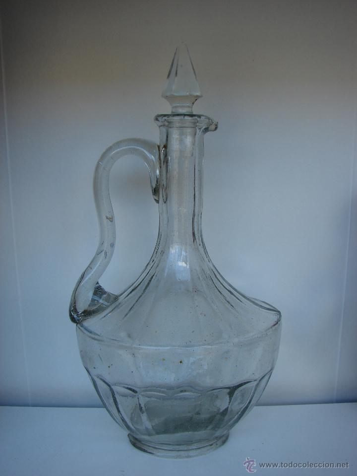 Antig&uuml;edades: ANTIGUA LICORERA DE CRISTAL - Foto 2