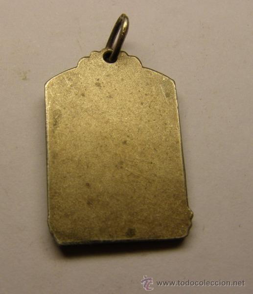 Antig&uuml;edades: Medalla religiosa Virgen. - Foto 2