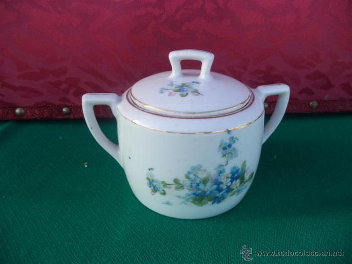 Antig&uuml;edades: azucarero de porcelana - Foto 1