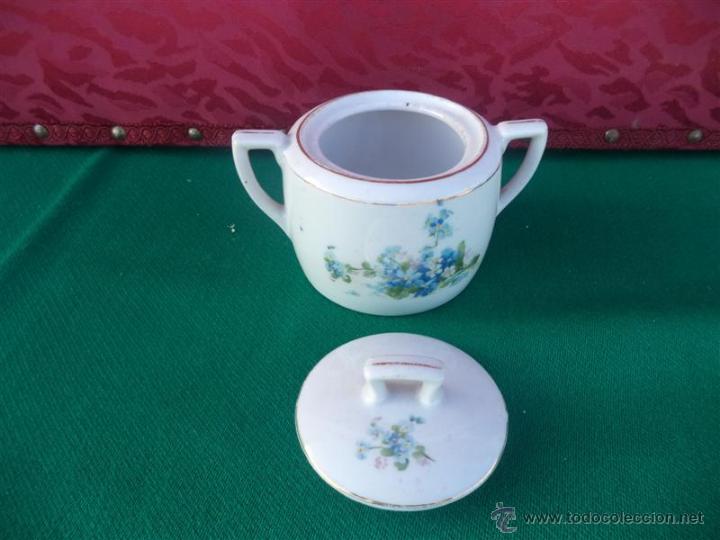 Antig&uuml;edades: azucarero de porcelana - Foto 2
