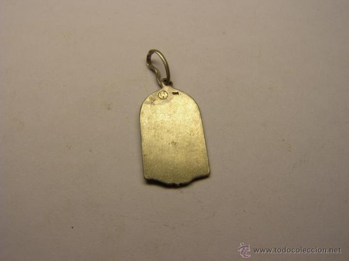 Antig&uuml;edades: Medalla religiosa Jesus. Plata. - Foto 2