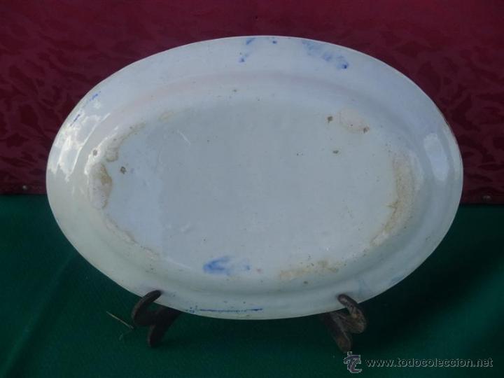 Antig&uuml;edades: bandeja de ceramica - Foto 2