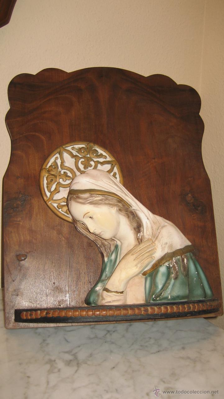 Antig&uuml;edades: FIGURA DE LA VIRGEN MARIA - Foto 1