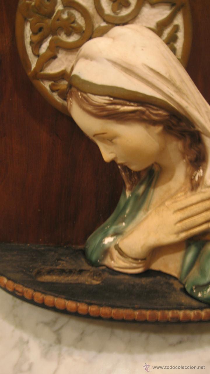 Antig&uuml;edades: FIGURA DE LA VIRGEN MARIA - Foto 5