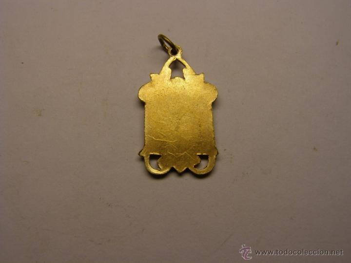 Antig&uuml;edades: Medalla religiosa de la Virgen, tipo capilla. - Foto 2