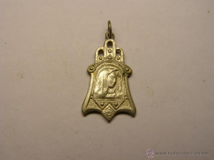 Antig&uuml;edades: Medalla religiosa de la Virgen, tipo capilla. - Foto 1