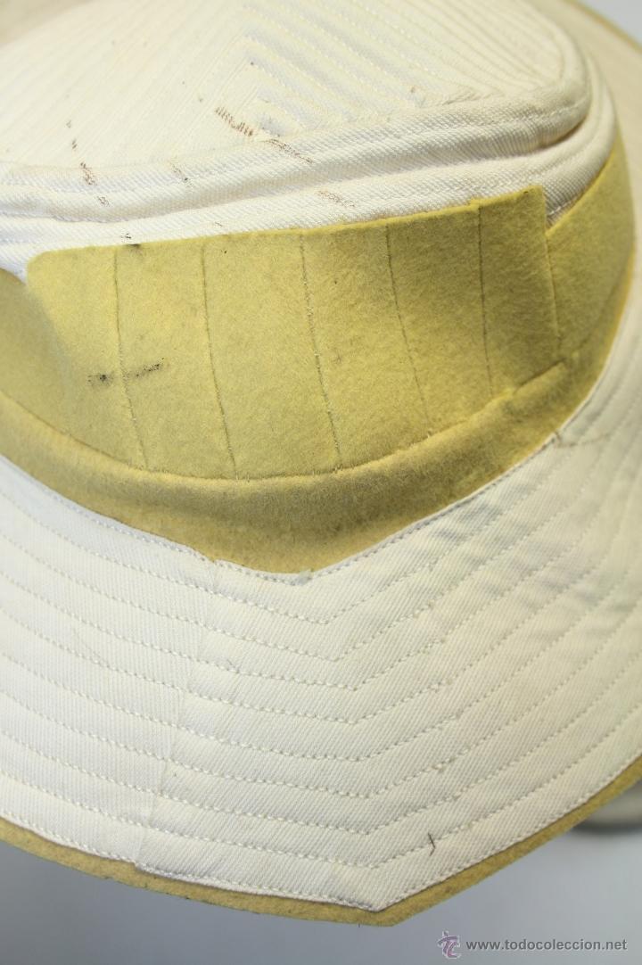 Antig&uuml;edades: SOMBRERO DE SE&Ntilde;ORA EN FIELTRO Y ALGOD&Oacute;N, A&Ntilde;OS 50 - Foto 5