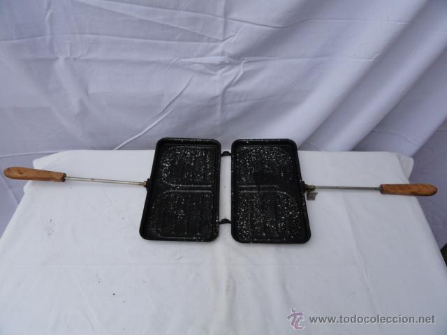 Antig&uuml;edades: SANDWICHERA DOBLE. - Foto 2