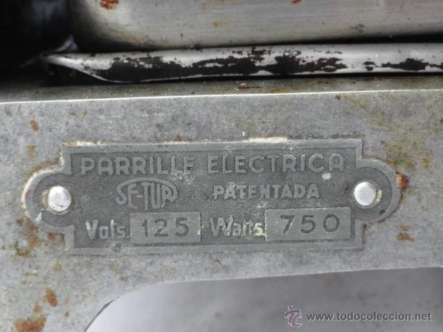 Antig&uuml;edades: PARRILLA ELECTRICA. - Foto 2