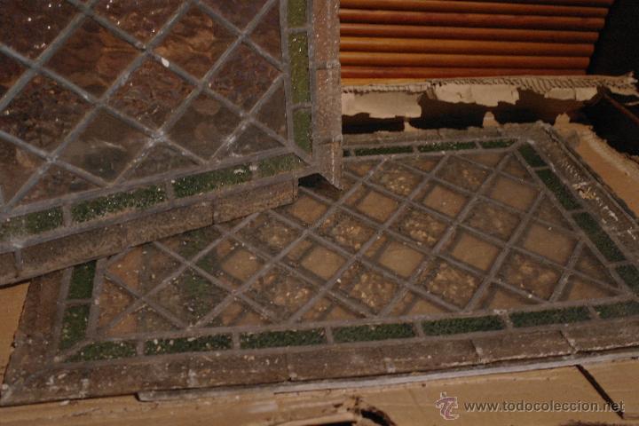 Antig&uuml;edades: antigua vidriera emplomada - Foto 4