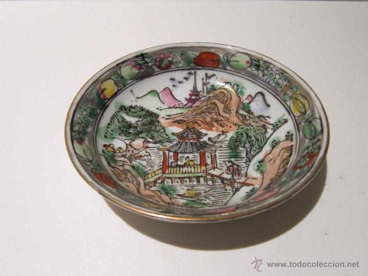 Antig&uuml;edades: PLATO DE MACAU 10 CM. DI&Aacute;METRO - Foto 1