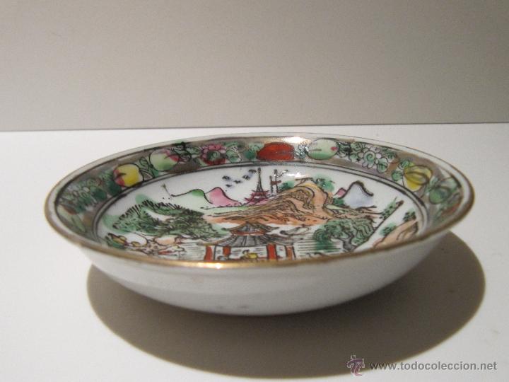 Antig&uuml;edades: PLATO DE MACAU 10 CM. DI&Aacute;METRO - Foto 3