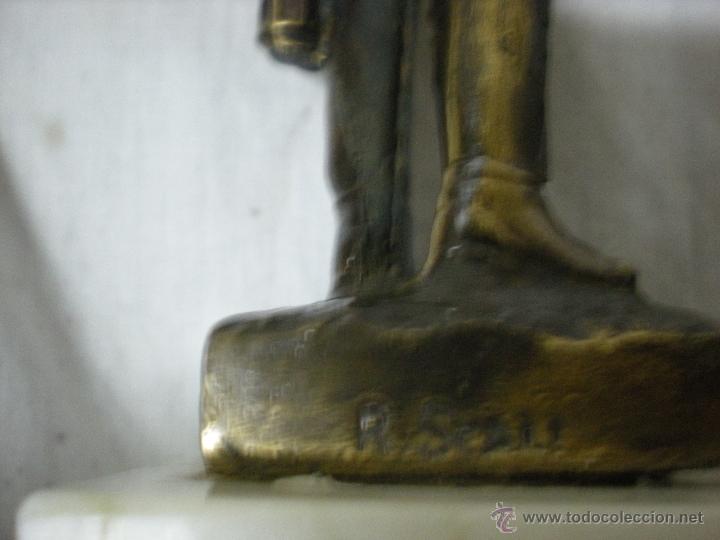 Antig&uuml;edades: BRONCE -FIRMADO R. SCALI - Foto 5