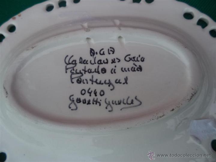Antig&uuml;edades: bandeja de ceramica - Foto 2
