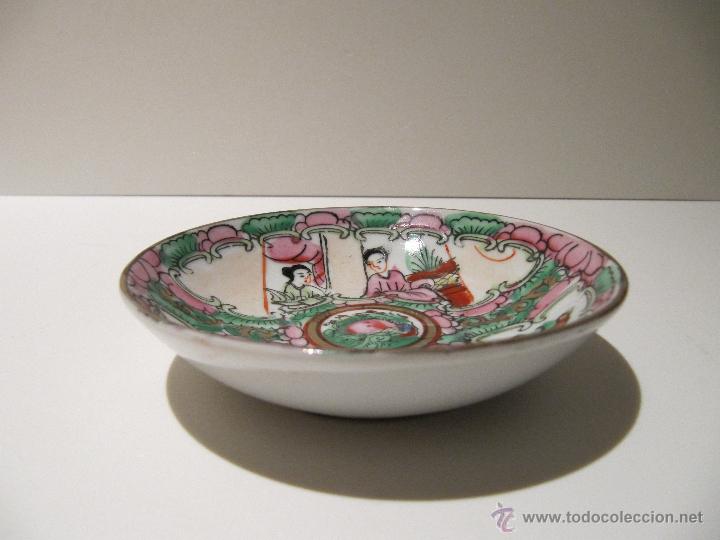 Antig&uuml;edades: PLATO DE MACAU 10 CM. DI&Aacute;METRO - Foto 2