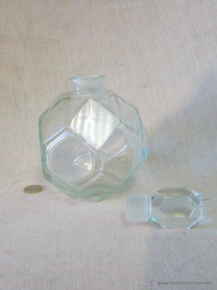 Antig&uuml;edades: BOTELLA DE CRISTAL - Foto 3