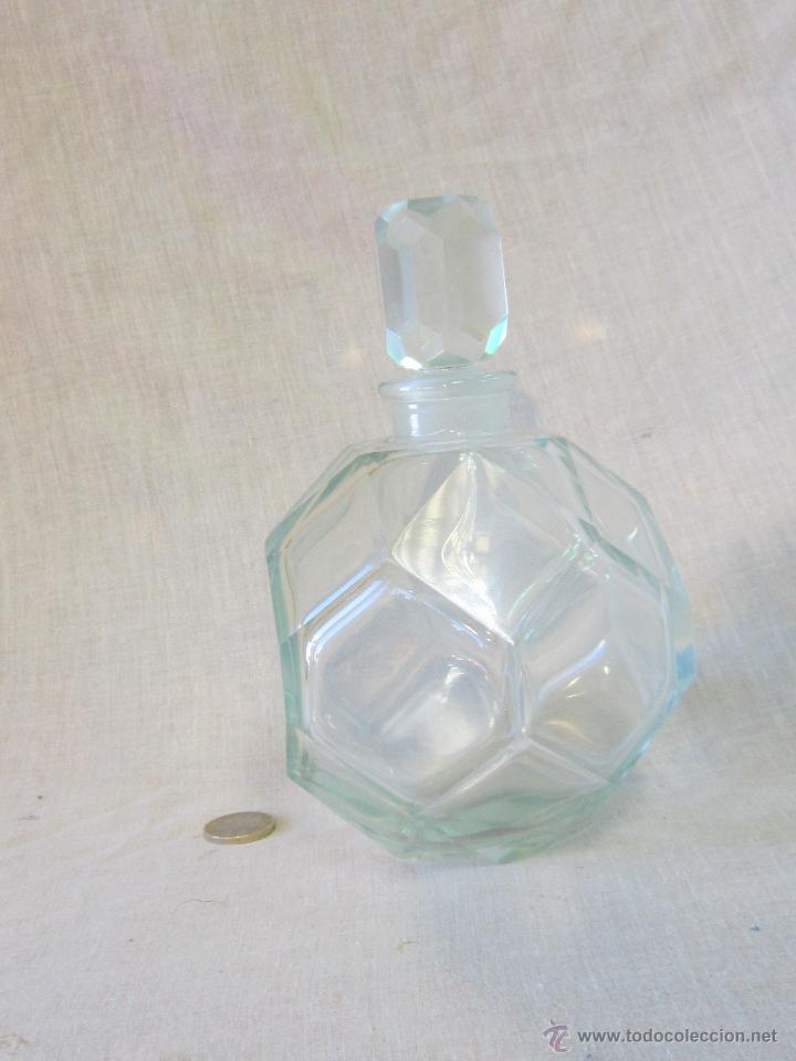 Antig&uuml;edades: BOTELLA DE CRISTAL - Foto 4