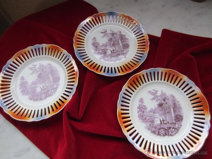 Antig&uuml;edades: tres platos antiguos - Foto 1
