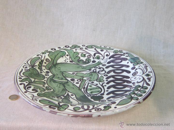 Antig&uuml;edades: PLATO DE MANISES HERNANDEZ - Foto 2