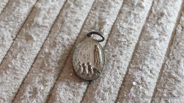 Antig&uuml;edades: ANTIGUA MEDALLA RELIGIOSA FATIMA - Foto 2