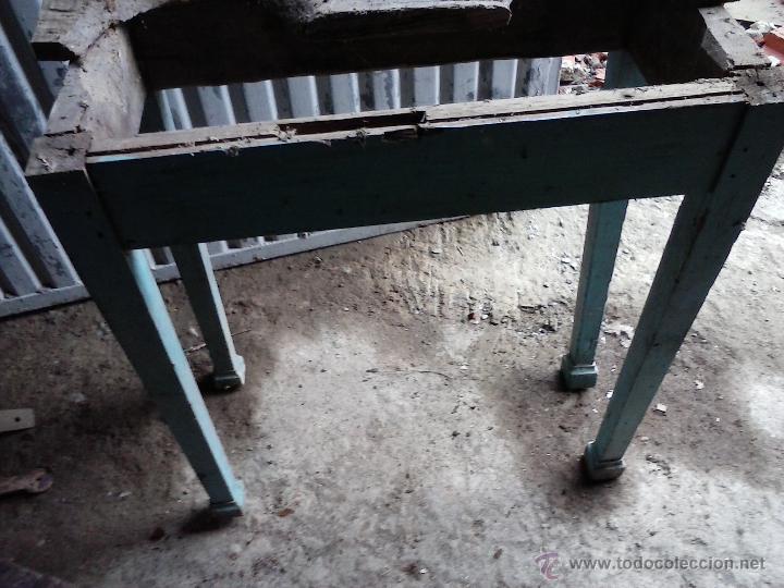 Antig&uuml;edades: antigua mesa cantarero - Foto 3