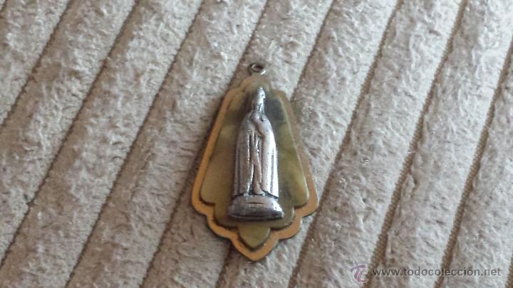 Antig&uuml;edades: ANTIGUA MEDALLA RELIGIOSA FATIMA - Foto 1