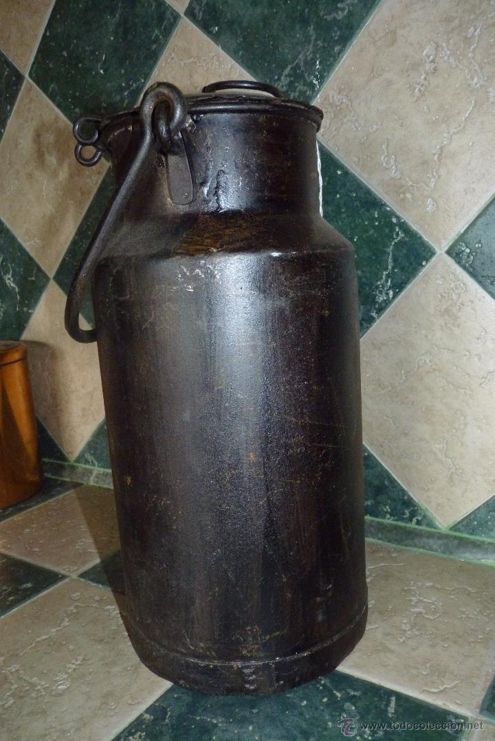 Antig&uuml;edades: LECHERA DE HIERRO MUY ANTIGUA - Foto 6