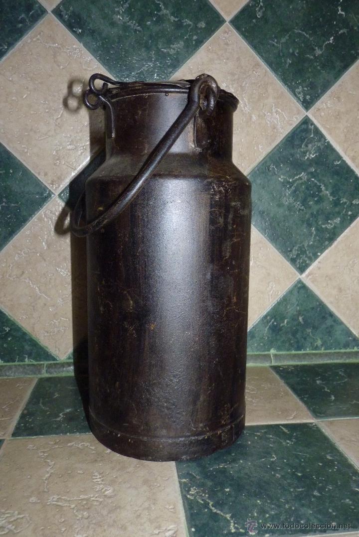 Antig&uuml;edades: LECHERA DE HIERRO MUY ANTIGUA - Foto 7