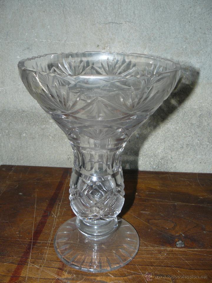 Antig&uuml;edades: JARR&Oacute;N DE CRISTAL TALLADO - Foto 1