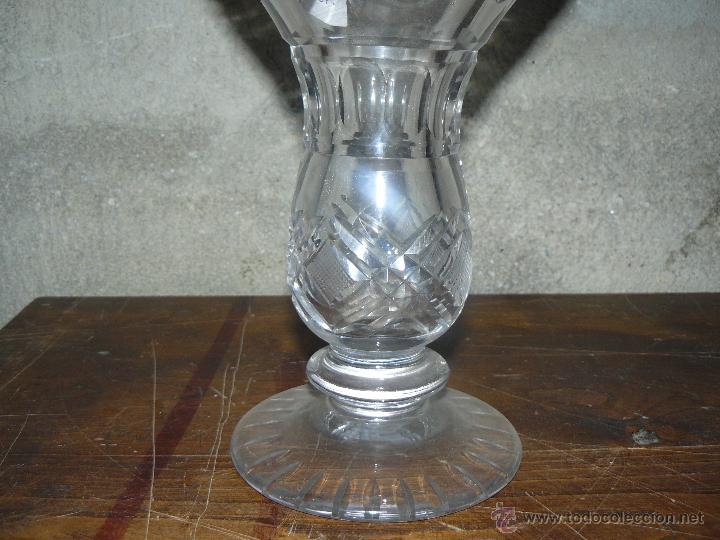 Antig&uuml;edades: JARR&Oacute;N DE CRISTAL TALLADO - Foto 3