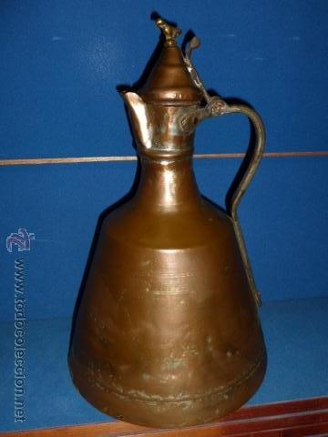 Antig&uuml;edades: MADIDA DE ACEITE ANTIGUA DE COBRE - Foto 1