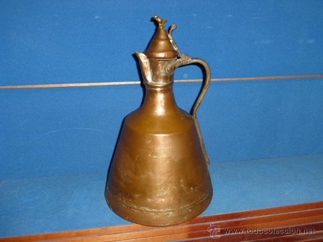 Antig&uuml;edades: MADIDA DE ACEITE ANTIGUA DE COBRE - Foto 2