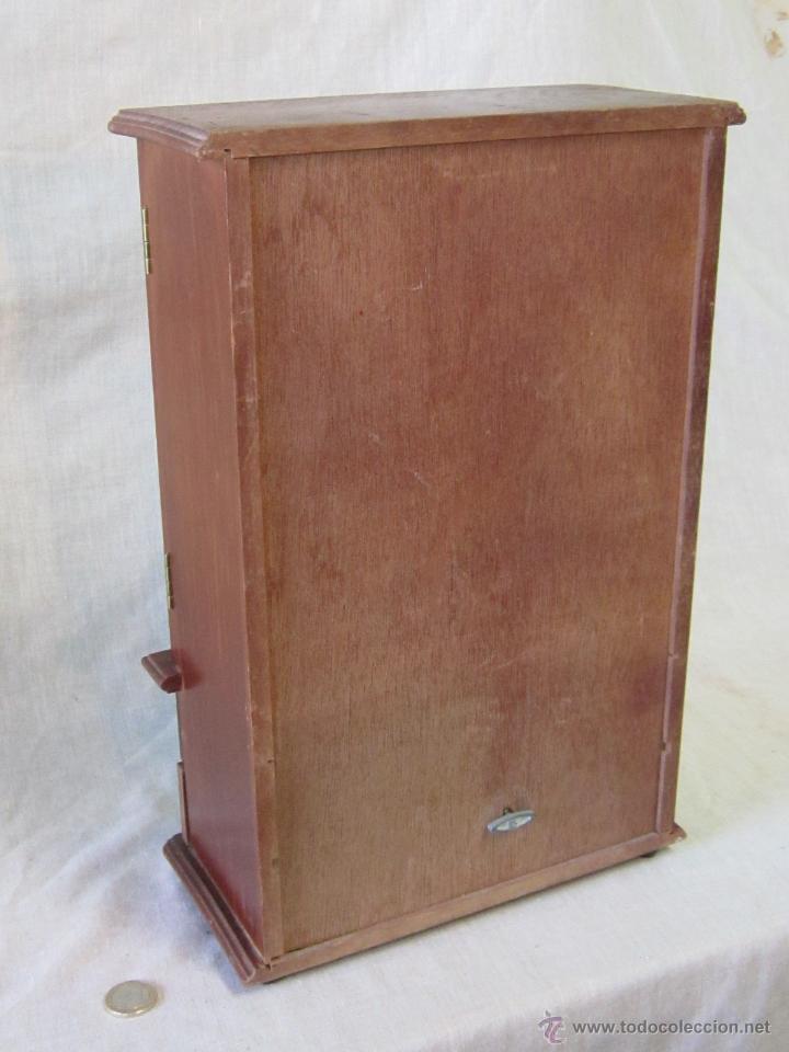 Antig&uuml;edades: CAJA JOYERO EN MADERA Y CRISTAL - Foto 7