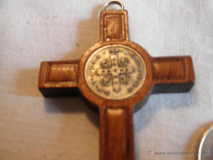 Antig&uuml;edades: Peque&ntilde;o crucifijo - Foto 3