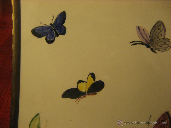 Antig&uuml;edades: ANTIGUO AZULEJO SALVAMANTELES - Foto 2