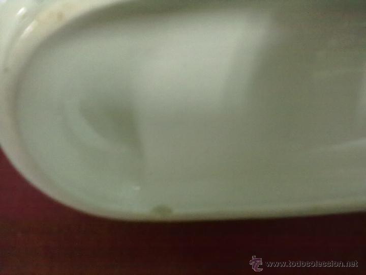 Antig&uuml;edades: JABONERA PEINERA DE LOZA SIN MARCAS - Foto 3