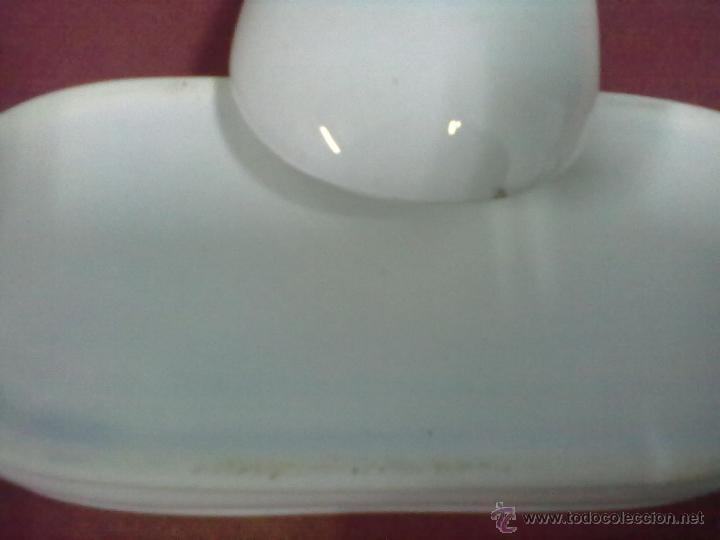 Antig&uuml;edades: JABONERA PEINERA DE LOZA SIN MARCAS - Foto 4