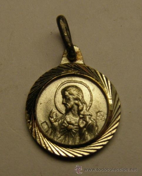 Antig&uuml;edades: Medalla religiosa de N&ordf; S&ordf; dels Angels. - Foto 2