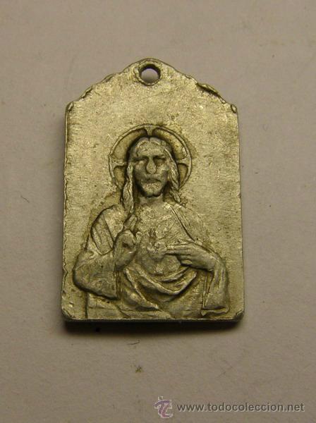 Antig&uuml;edades: Medalla religiosa de N&ordf; S&ordf; de Nuria. - Foto 2