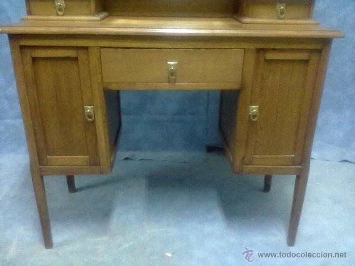 Antig&uuml;edades: TOCADOR DE ROBLE RESTAURADO - Foto 2