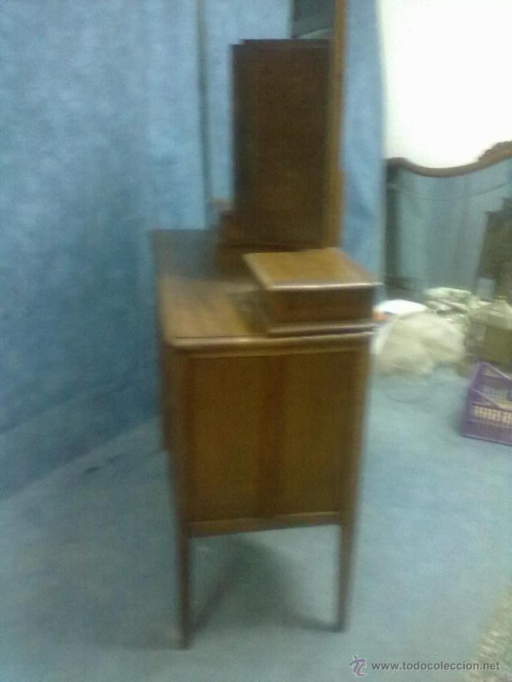 Antig&uuml;edades: TOCADOR DE ROBLE RESTAURADO - Foto 5