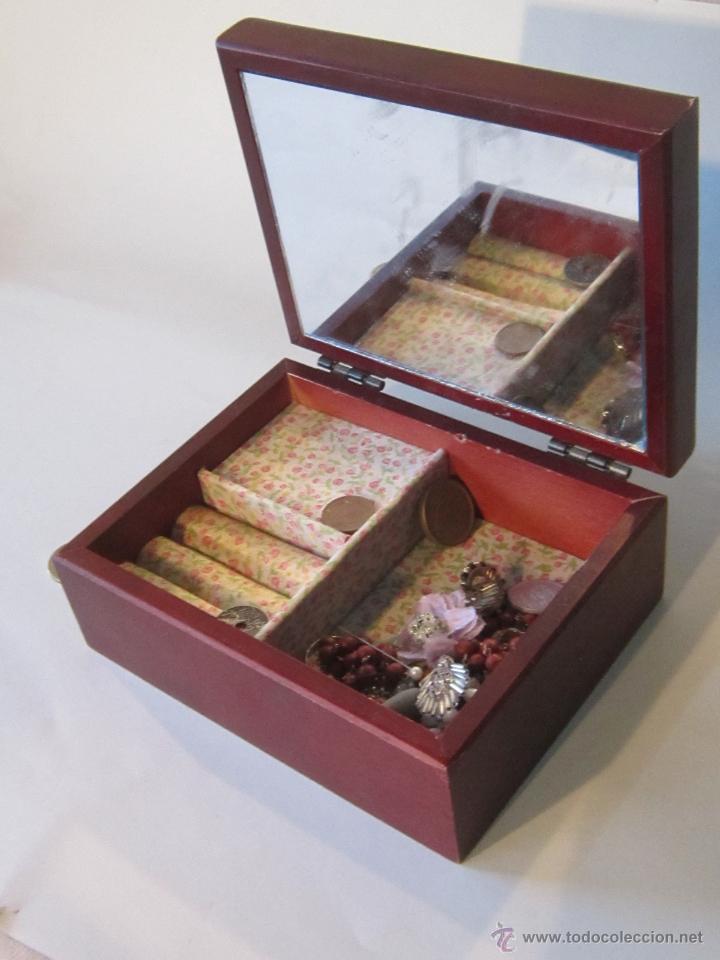 Antig&uuml;edades: CAJA JOYERO DE MADERA - Foto 2