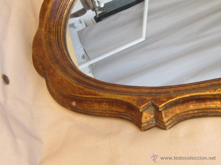Antig&uuml;edades: ESPEJO GRANDE EN MADERA - Foto 4