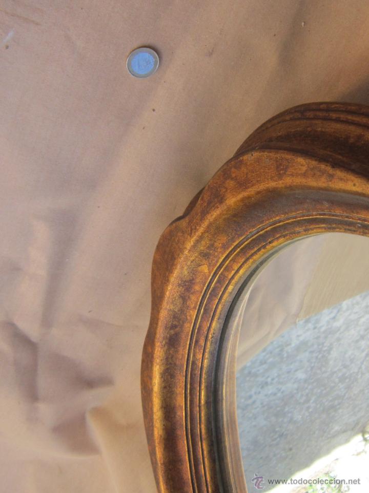Antig&uuml;edades: ESPEJO GRANDE EN MADERA - Foto 5