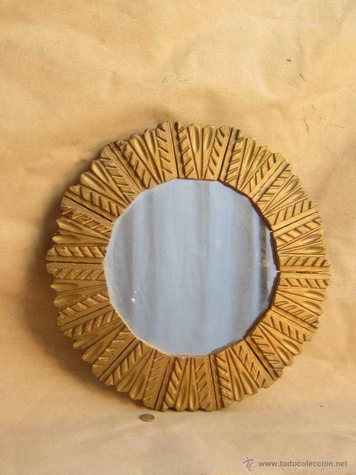 Antig&uuml;edades: ESPEJO EN MADERA - Foto 1