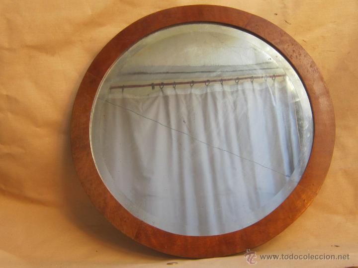 Antig&uuml;edades: ESPEJO EN MADERA - Foto 1