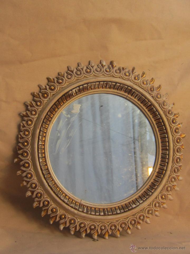 Antig&uuml;edades: ESPEJO EN MADERA - Foto 1
