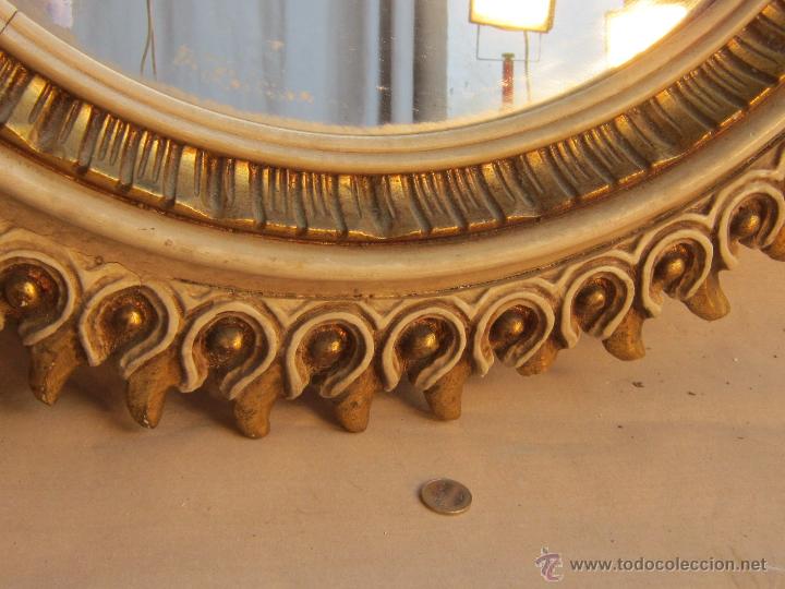 Antig&uuml;edades: ESPEJO EN MADERA - Foto 2